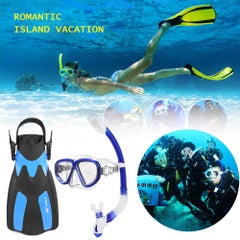 Snorkel Goggles With Pair Of Swimming Fins 52.0x27.8x1.0cm - v1599662656/N40357343A_5