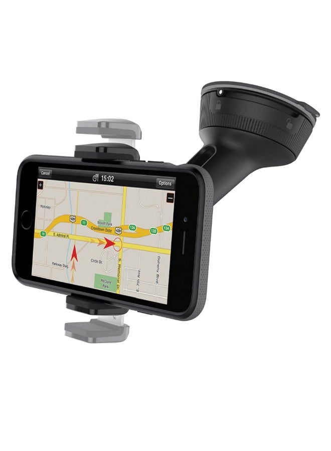 belkin Car Universal Mount (Car Mount Compatible with iPhone 14/14 Plus, 14 Pro, 14 Pro Max, 13, 13 mini, 13 Pro, 13 Pro Max, 12, 11, XS, XR, X, SE, 8, Devices From Samsung, LG, Sony, Google and More) Black  - Image 4