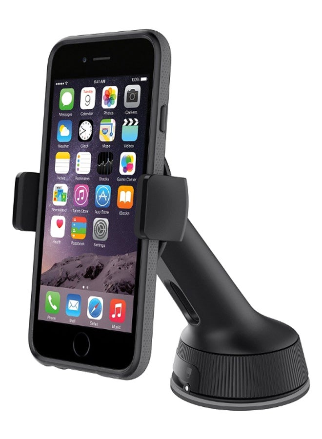 belkin - Belkin Car Phone Holder Dashboard Car Mobile Stand Windshield Car Cradle Suction Compatible with iPhone 13 Pro,13 Pro Max,13,13 mini, iPhone 12 pro max,11 Pro Max Xs Max X XR, Galaxy S20+ S10+ & More Black - Image 1