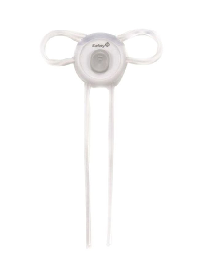 Secure Close Handle Lock - White