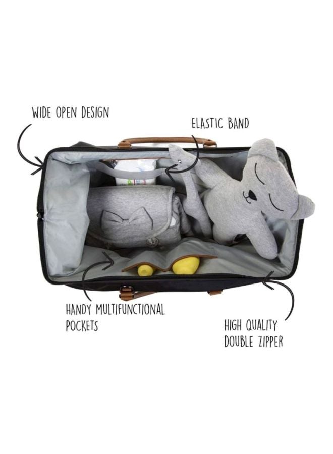 CHILDHOME - Mommy Bag, Functional Large Baby Diaper Bag, Travel Hospital Bag For Baby Care - Image 1