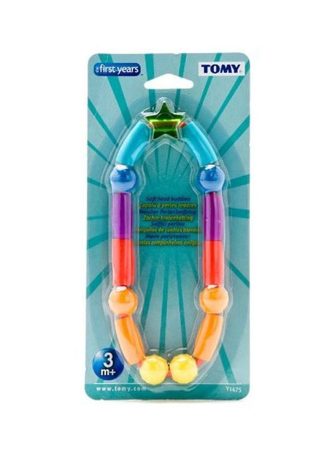 ذا فيرست ييرز حلقة خرز ناعمة للتسنين، 3+ شهور - متعددة الألوان - Image 2