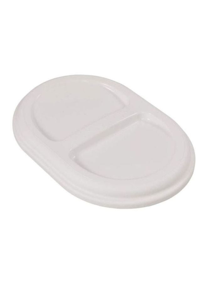 keeeper Animal-Themed Polypropylene Nappy Bin - White/Purple - Image 3