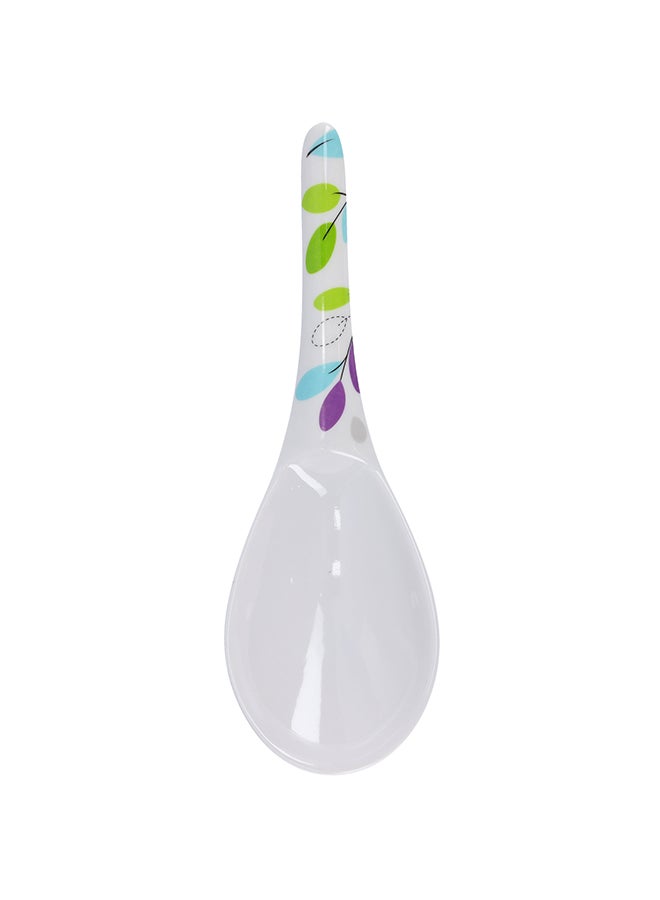 Royalford - Premium Quality Melamine Ware Serving Spoon 20.8 X 6.8Cm Dishwasher Safe multicolor 20.8X6.2cm - Image 1