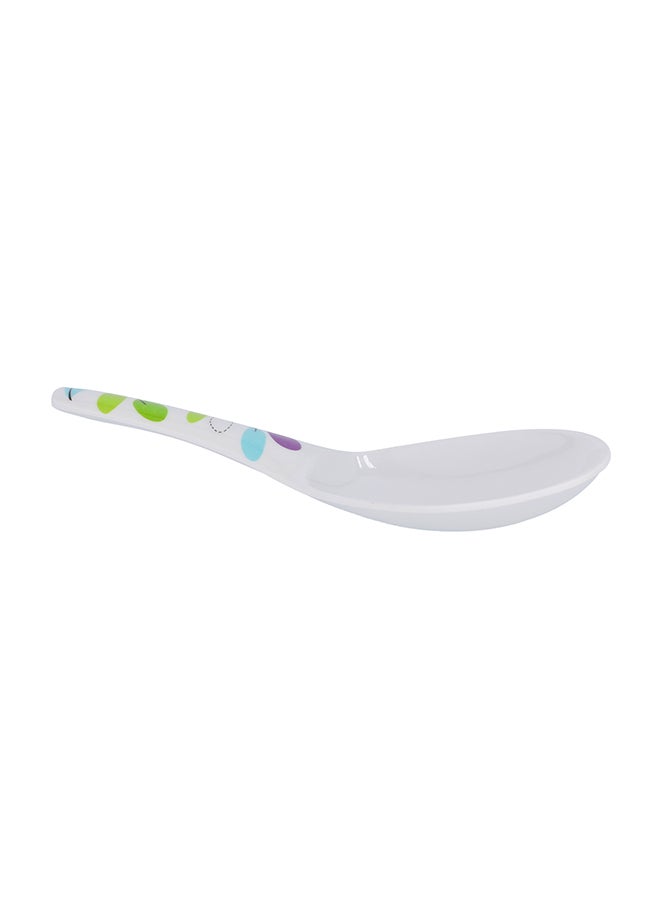 Royalford - Premium Quality Melamine Ware Serving Spoon 20.8 X 6.8Cm Dishwasher Safe multicolor 20.8X6.2cm - Image 1