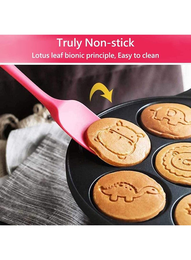 سكاي تاتش مقلاة بان كيك مانعة للالتصاق أسود/أحمر 10بوصة - Image 2