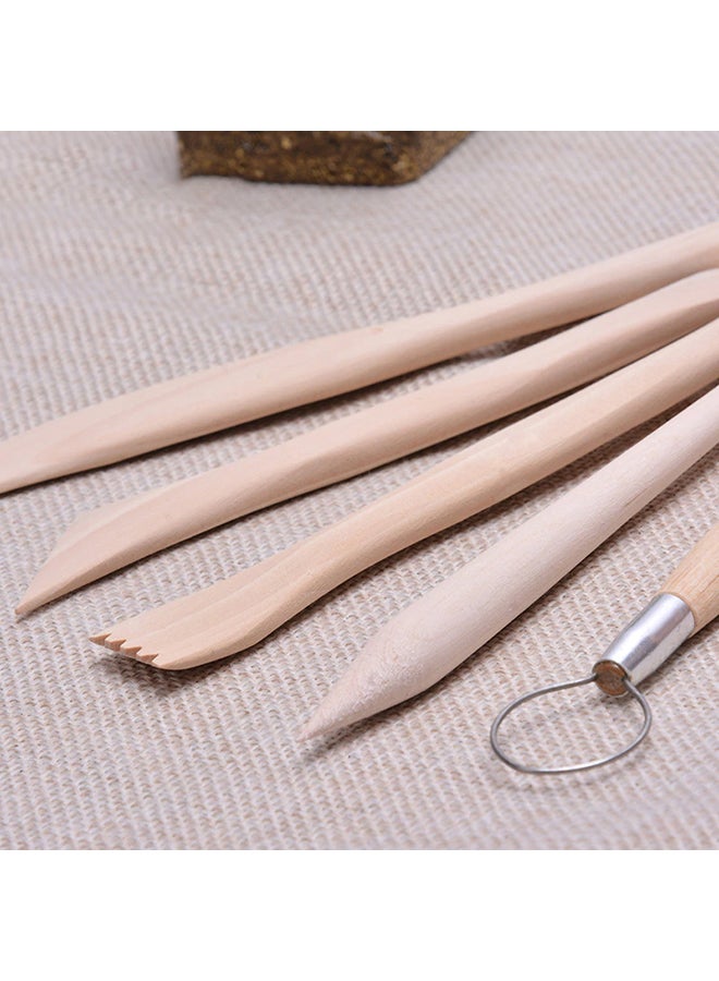 5-Piece DIY Creative Sculpture Pottery Knife Set - Image 2