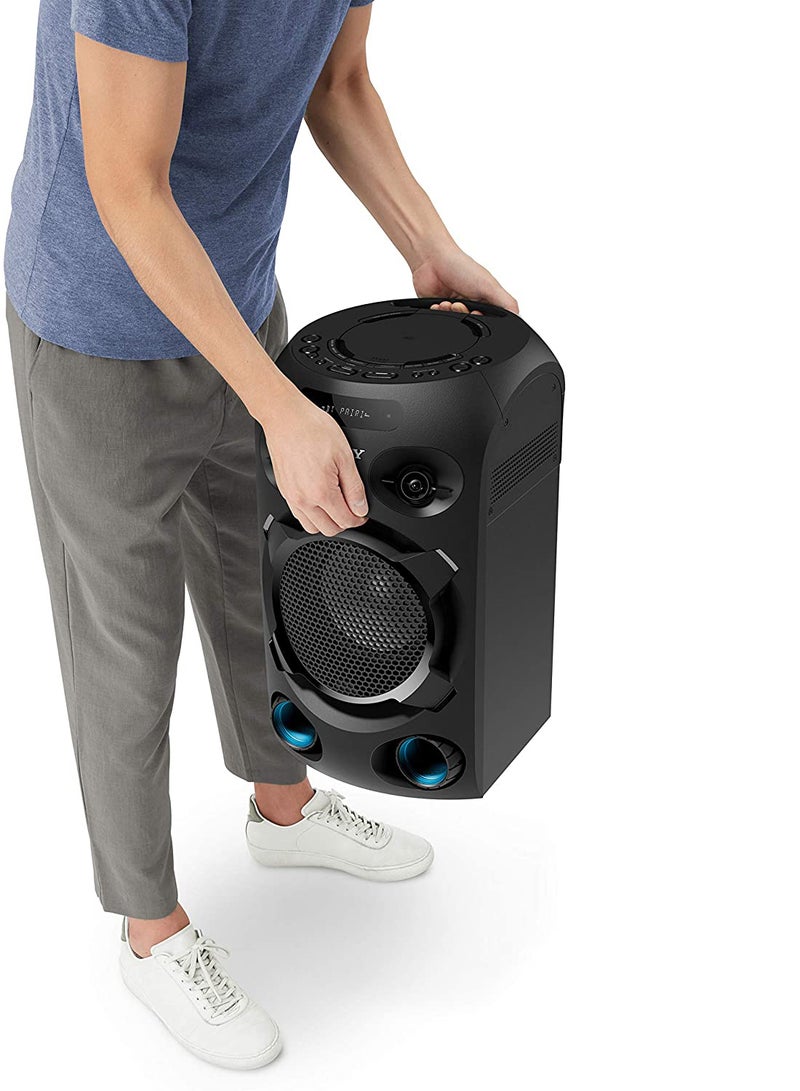 Sony - Compact High Power Party Speaker | One Box Music System | Hi-Fi MHC-V02 Black - Image 1
