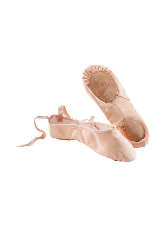 DECATHLON - Split-Sole Canvas Demi Pointe Ballerina Rose - Image 1