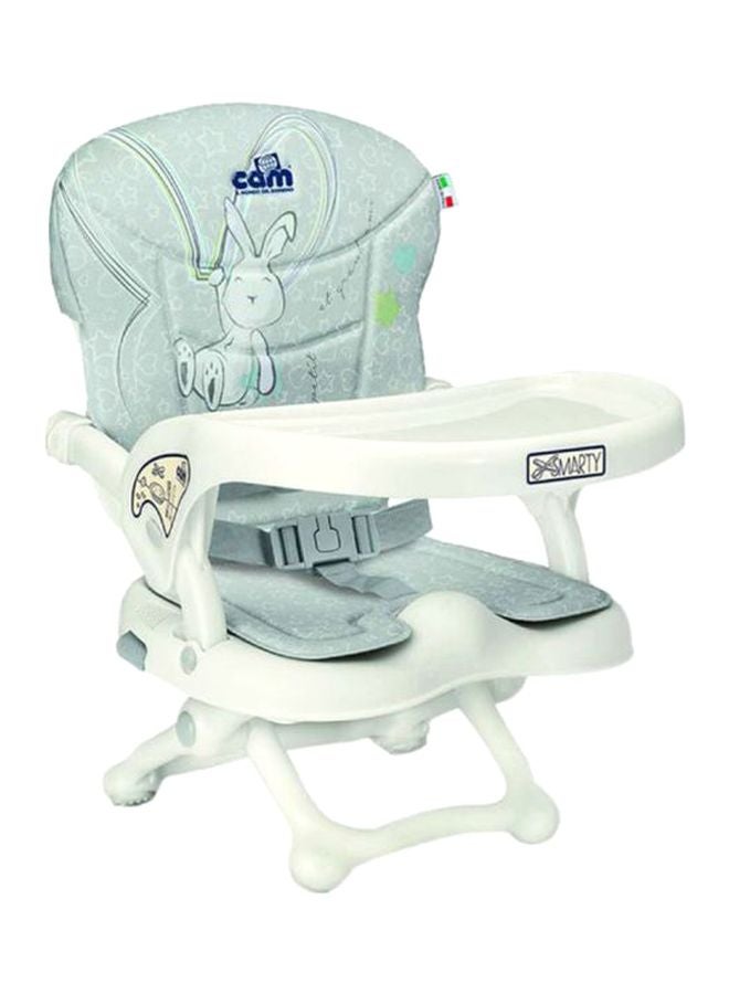 cam Smarty Baby Booster 6+ Months Car Seat - Off White 
