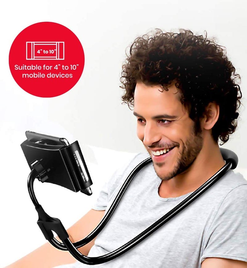 Trands Flexible Mobile Phone Holder Black  - Image 2