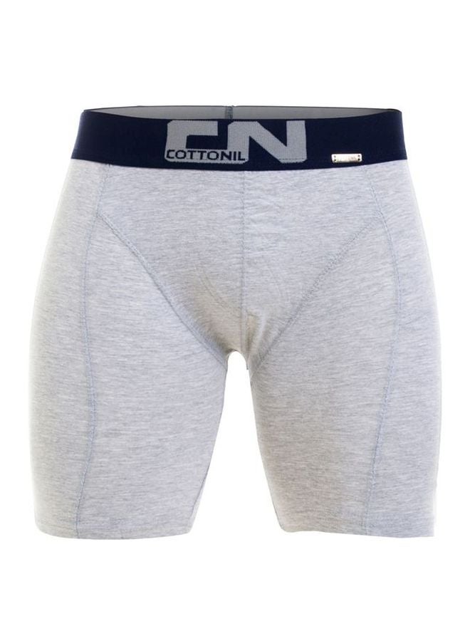 COTTONIL 3-Piece CN Sport Cotton Boxers Set Black/Blue/White  - Image 5