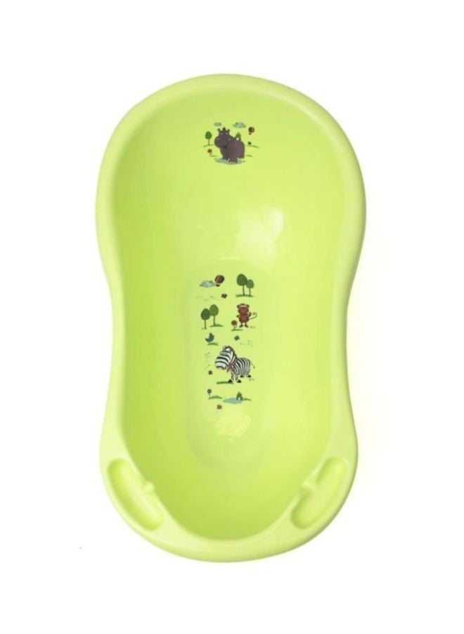 keeeper Animal-Themed Baby Bath Tub - Green - Image 1