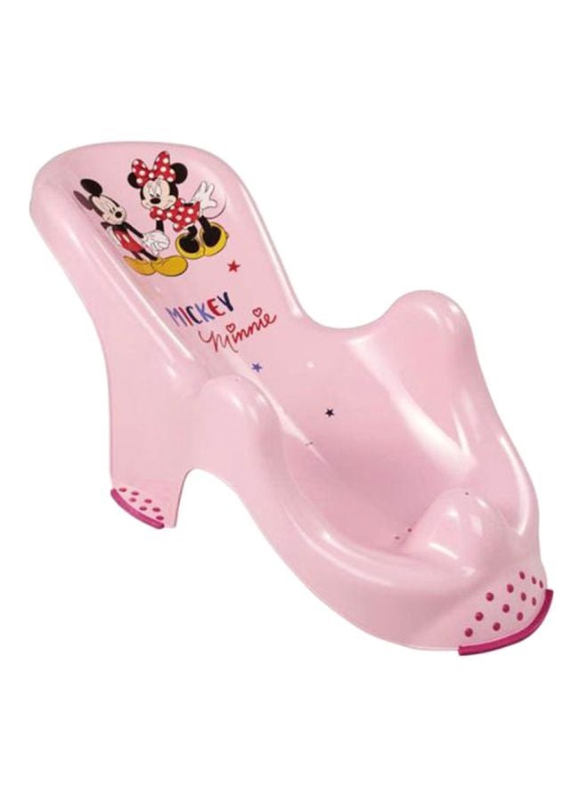 keeeper Mickey Minnie Anatomic Baby Bath Chair - Pink - Image 1