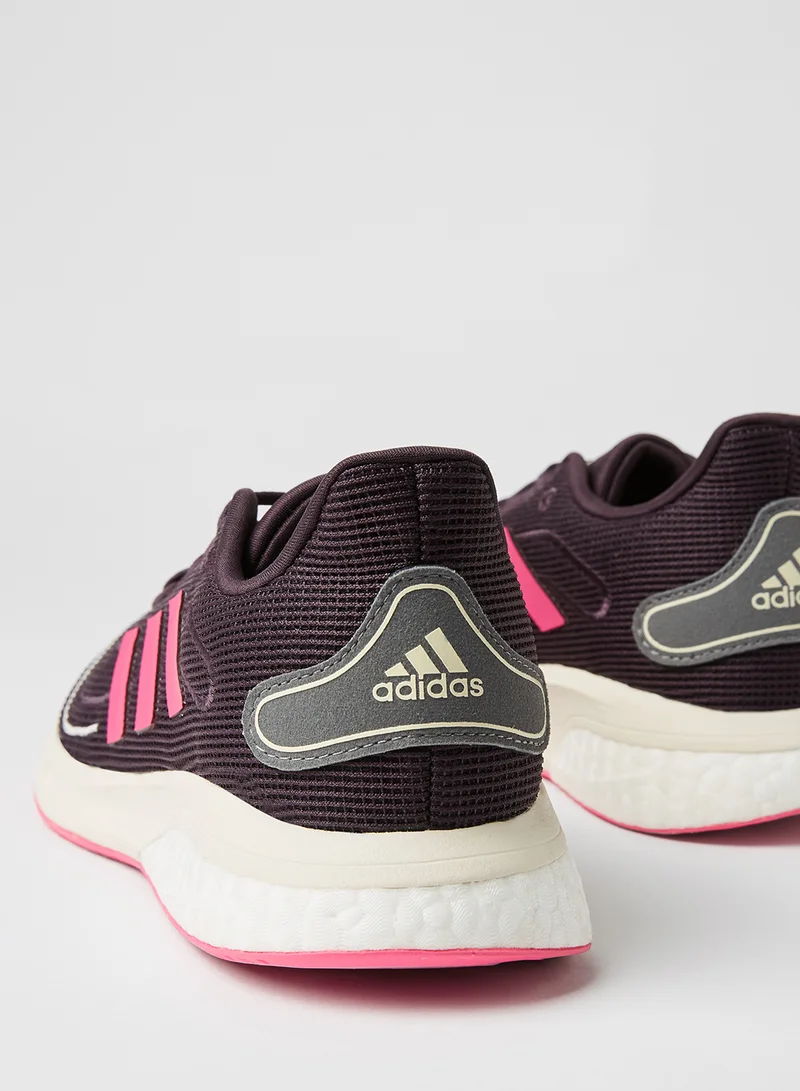 Adidas Kids Supernova Running Shoes Noble Purple/Noble Purple/Shock Pink