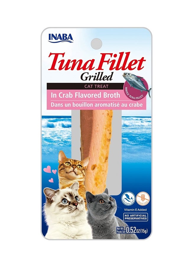 تونة مشوية مع مرق بنكهة السلطعون متعدد الألوان 15جرام