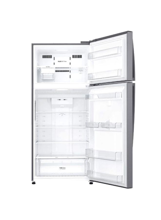 LG - Double Door Refrigerator 780L GN-C782HLCU Platinum Silver - Image 1