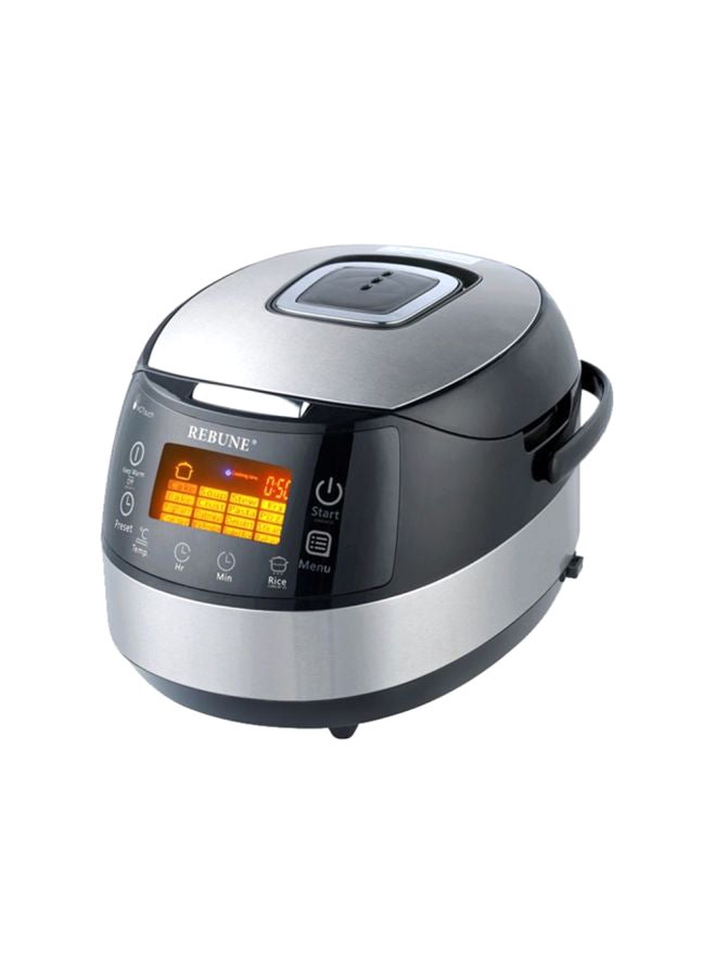 REBUNE - Digital Smart Multi Cooker 1000W 5.0 L 860.0 W MCS-2017 Black/Silver - Image 1