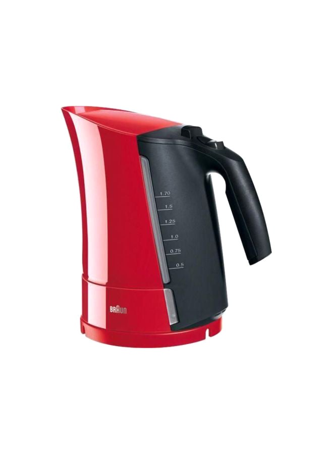 BRAUN Electric Kettle 1.7 L 2200.0 W WK300 Red/Black  - Image 1