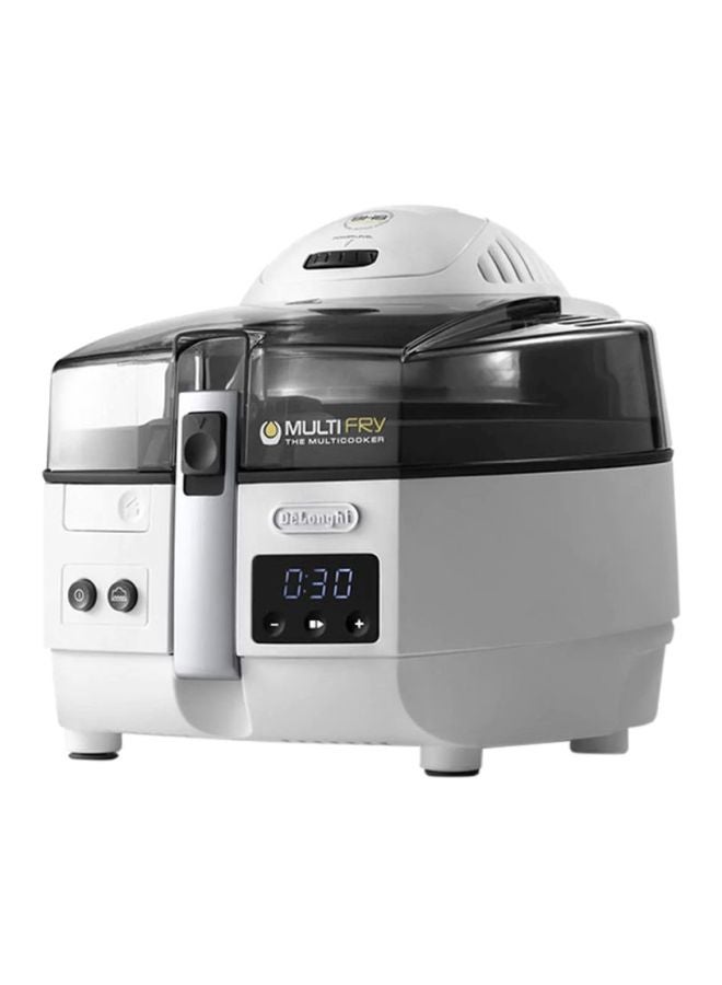 ديلونجي مقلاة تعمل بأقل كمية زيت بقدرة 1470 وات 1.7 L 1470 W DLFH1373 أبيض  - Image 2