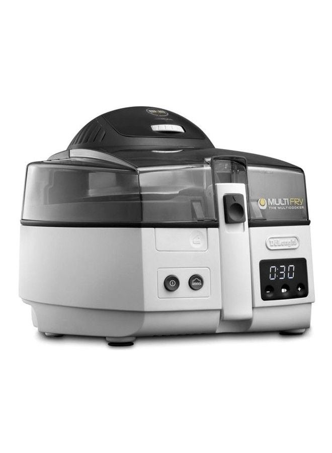 ديلونجي مقلاة تعمل بأقل كمية زيت بقدرة 1470 وات 1.7 L 1470 W DLFH1373 أبيض  - Image 3