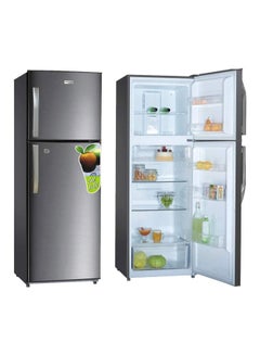 SUPER GENERAL Double Door Refrigerator 130 W SGR410W Grey/Silver  - Image 3