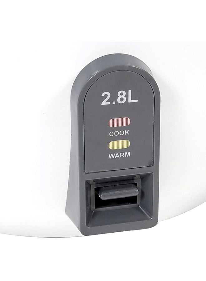 بلاك اند ديكر جهاز كهربائي مانع للالتصاق لطهي الأرز، سعة 2.8 لتر 2.8 L 1100.0 W RC2850-B5 أبيض/ رمادي/ أسود  - Image 4