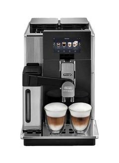 Maestosa Fully Automatic Bean To Cup Coffee Machine With In Built Grinder,Smart One Touch Hot Chocolate,Cappuccino,LatteMacchiato,Espresso Maker App Lin 1 L 1450 W EPAM960.75.GLM Black/Silver