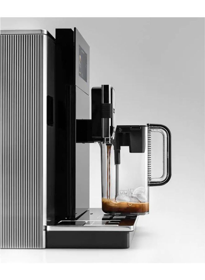 De'Longhi - Maestosa Fully Automatic Bean To Cup Coffee Machine With In Built Grinder,Smart One Touch Hot Chocolate,Cappuccino,LatteMacchiato,Espresso Maker App Lin 1 L 1450 W EPAM960.75.GLM Black/Silver - Image 1