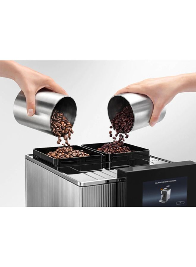 De'Longhi - Maestosa Fully Automatic Bean To Cup Coffee Machine With In Built Grinder,Smart One Touch Hot Chocolate,Cappuccino,LatteMacchiato,Espresso Maker App Lin 1 L 1450 W EPAM960.75.GLM Black/Silver - Image 1