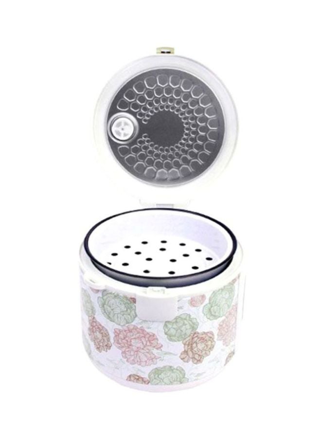 GEEPAS Electric Rice Cooker 1.5 L 500.0 W GRC4334 White/Pink/Green  - Image 4
