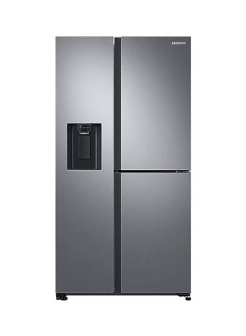 650L Gross And 602L Net Capacity Side By Side Refrigerator With Flex Zone And Water Dispenser, Digital Inverter And Space Max Technology 240 W RS65R5691SL Ez Clean Steel