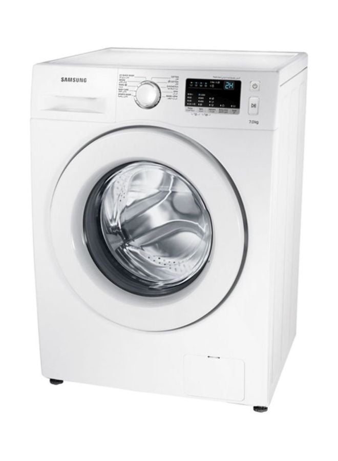 Samsung - Front Load Washing Machine WW70J3280KW White/Silver - Image 1