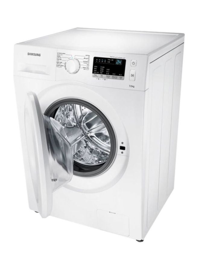 Samsung - Front Load Washing Machine WW70J3280KW White/Silver - Image 1