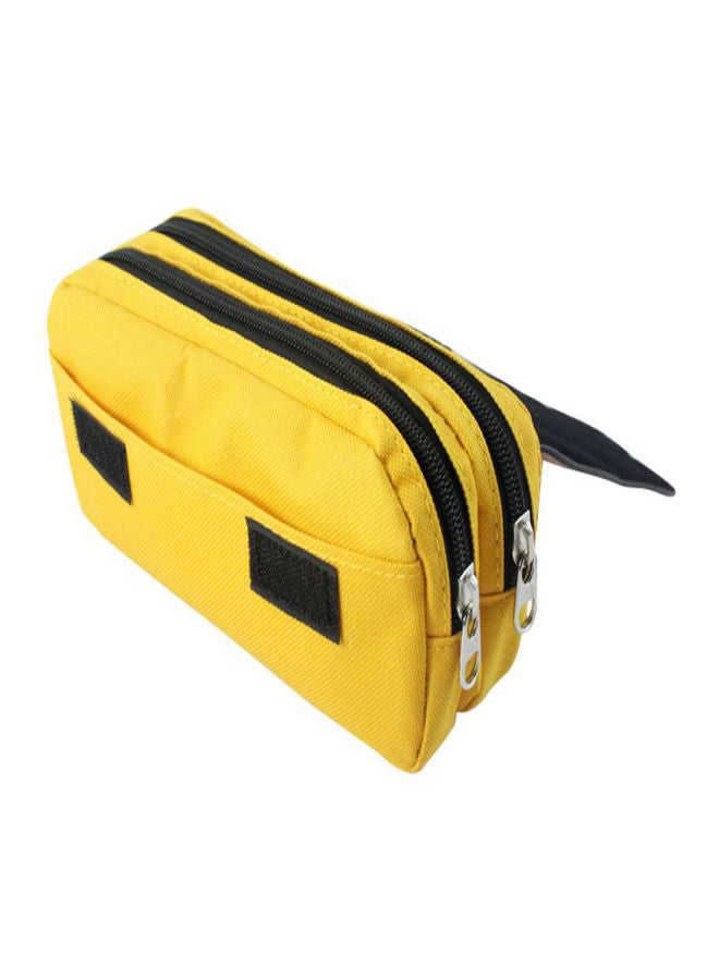 Lucky Pokemon Printed Dual Compartment Pencil Case Yellow/Blue/Black - Image 3