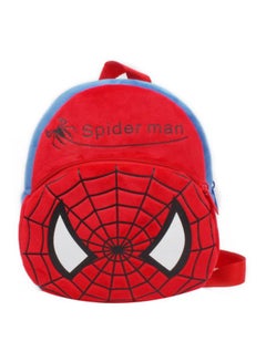 Lucky Kids Spiderman Embroidered Backpack 9 inch Red/Black  - Image 1