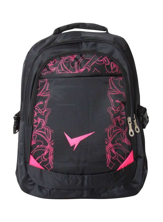HIGHFLYER Travel Backpack 18.5 inch Pink/Black - Image 1