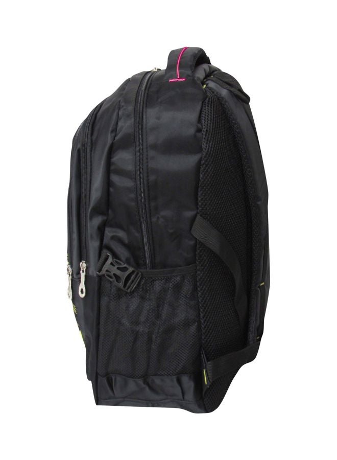 HIGHFLYER Travel Backpack 18.5 inch Pink/Black - Image 3
