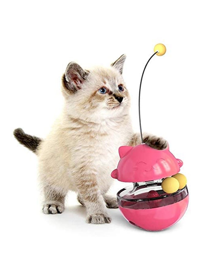 Pet Toy Cat Shaking Food Ball Tumbler Toy Ball  (Color : Red) Red 15cm - Image 2