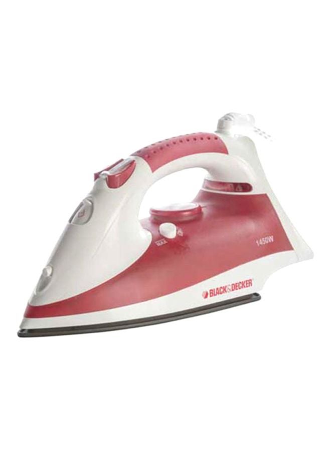 BLACK+DECKER Garment Steamer With Steam Iron Set GST2000PR 2.4 L 2000.0 W GST2000PR+Steam Red/White - Image 3