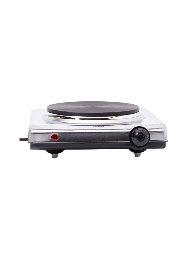 سانفورد موقد طهي كهربائي فردي بقدرة 1000-1500 وات 1500.0 W SF5007HPT BS فضي - Image 1