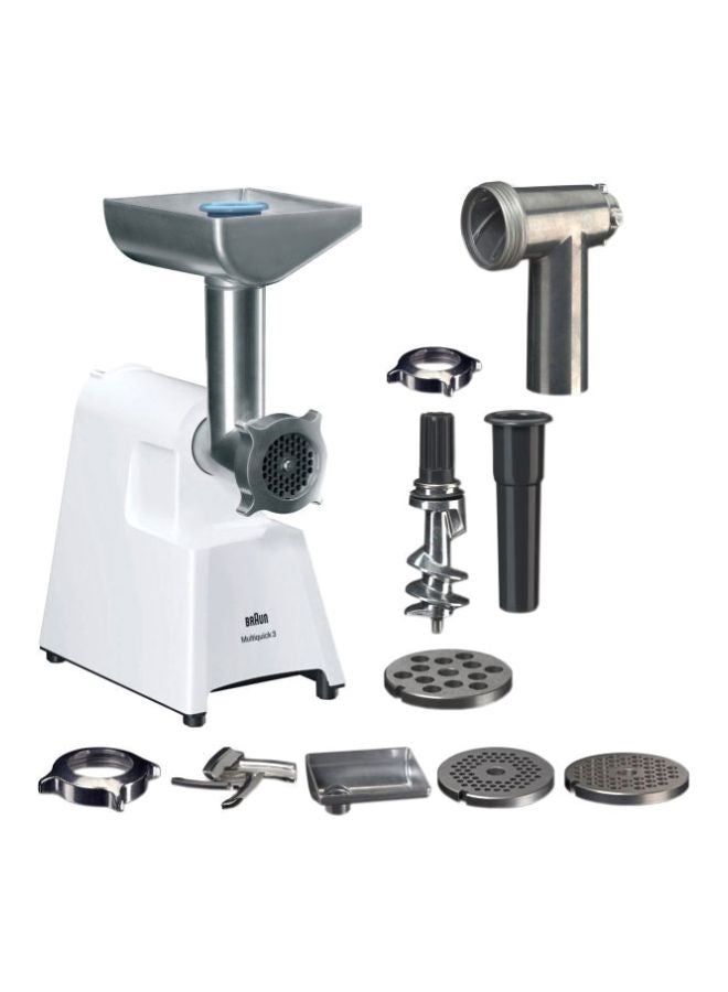 BRAUN Multiquick 3 Meat Mincer 1300W 1300.0 W G1300 White - Image 1
