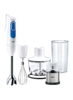 Multiquick 3 Hand Blender 700W MQ3038 White/Blue
