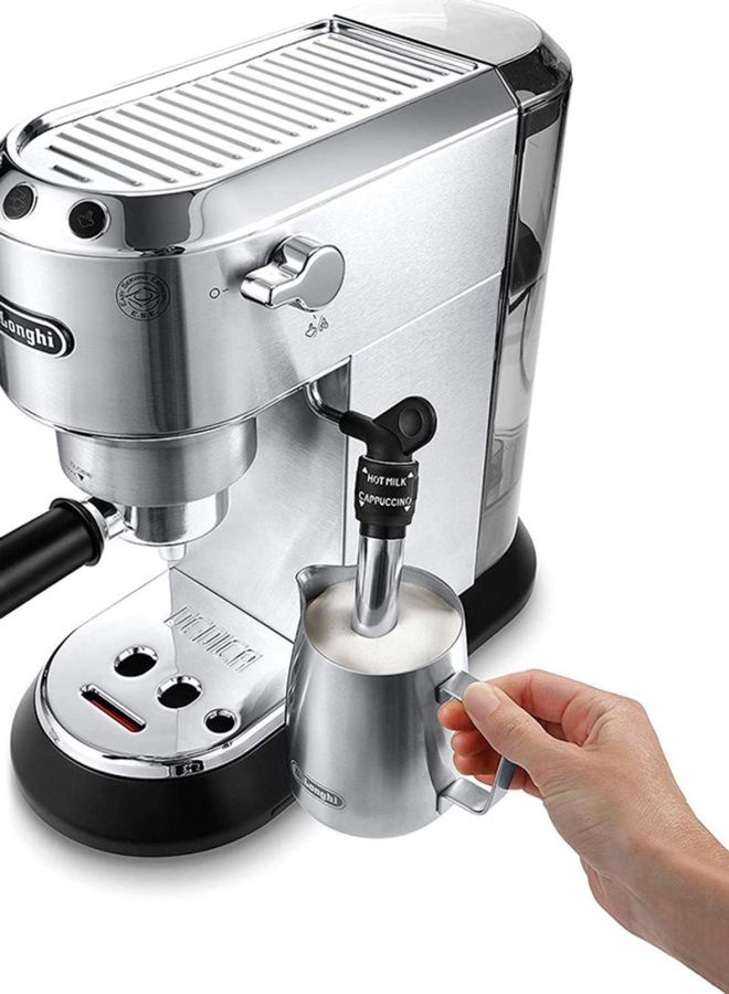 De'Longhi Pump Espresso Semi Automatic Coffee Maker 1.1 L 1350 W EC685.M Silver - Image 5