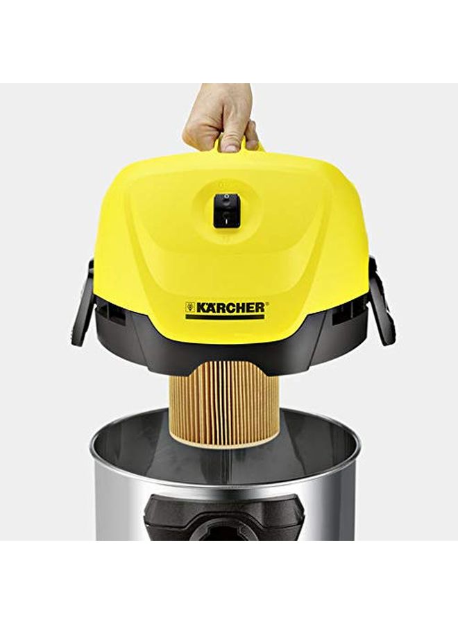KARCHER - Wet And Dry Vacuum Cleaner 17 L 1000 W WD3 Premium Yellow/Silver/Black - Image 1