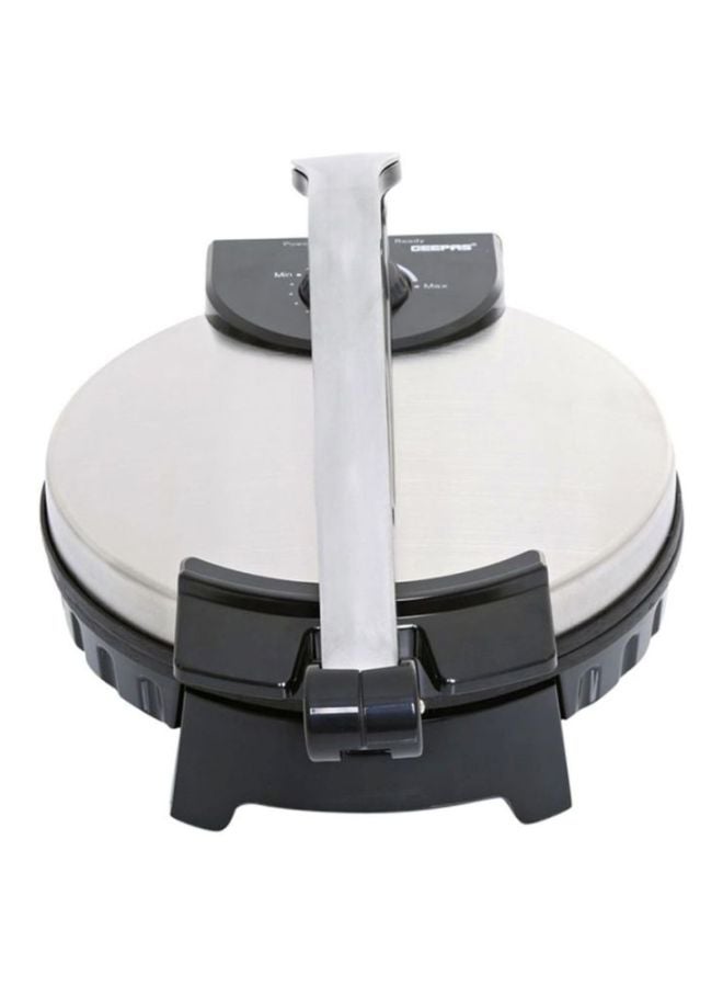 GEEPAS Electric Tortilla Maker 1200.0 W GCM6125 Silver/Black  - Image 2