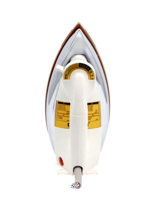 GEEPAS Automatic Dry Iron 1200W 1200 W GDI23011 White/Silver  - Image 2