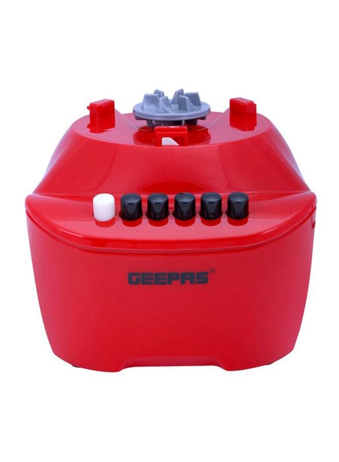 GEEPAS - 2 In 1 Multifunctional Blender 1.5 L 400 W GSB44064 Red - Image 1
