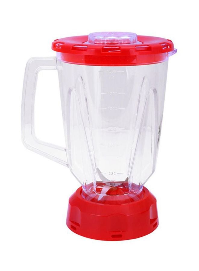 GEEPAS - 2 In 1 Multifunctional Blender 1.5 L 400 W GSB44064 Red - Image 1