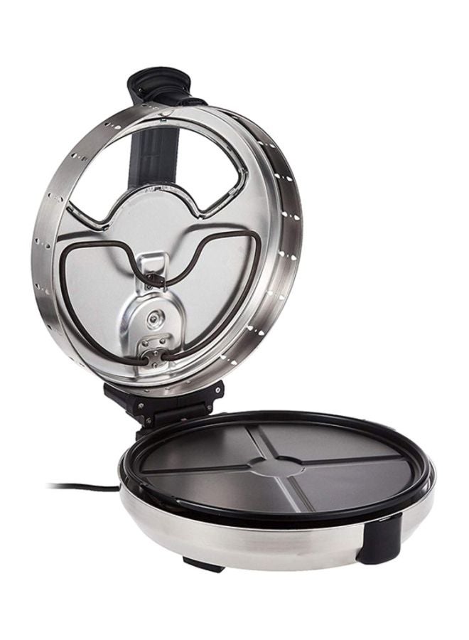 سانفورد ماكينة صنع البيتزا من الإستانلس ستيل بقوة 1200 وات 1200.0 W SF5956PM BS فضي - Image 1